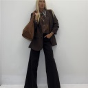 camicia semi trasparente con applicazioni bijoux